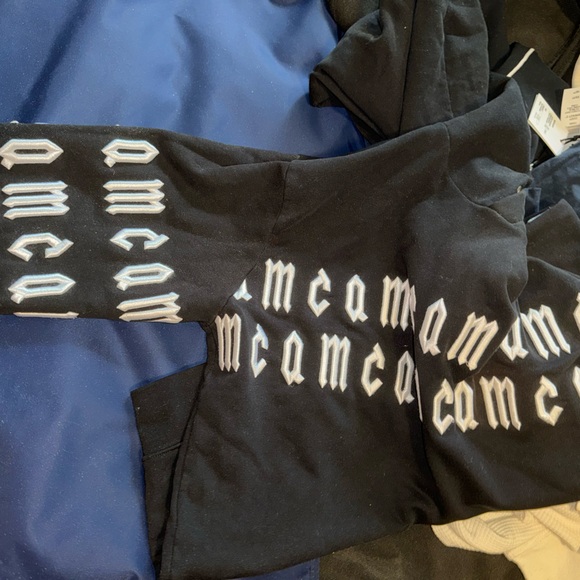 MENS Mcq Alexander Mcqueen Repeat Logo Hoodie M - Picture 9 of 11